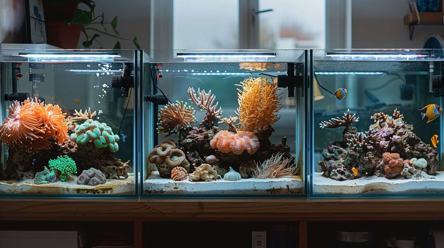 Choisir son type d'aquarium : eau douce, marine ou récifale ?