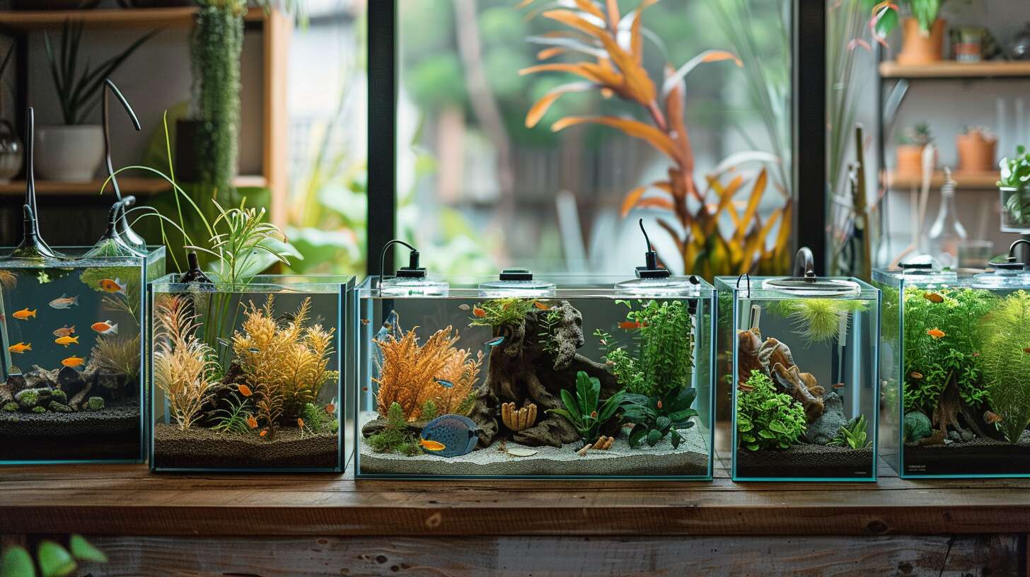 Choisir la taille idéale d'aquarium pour débutants