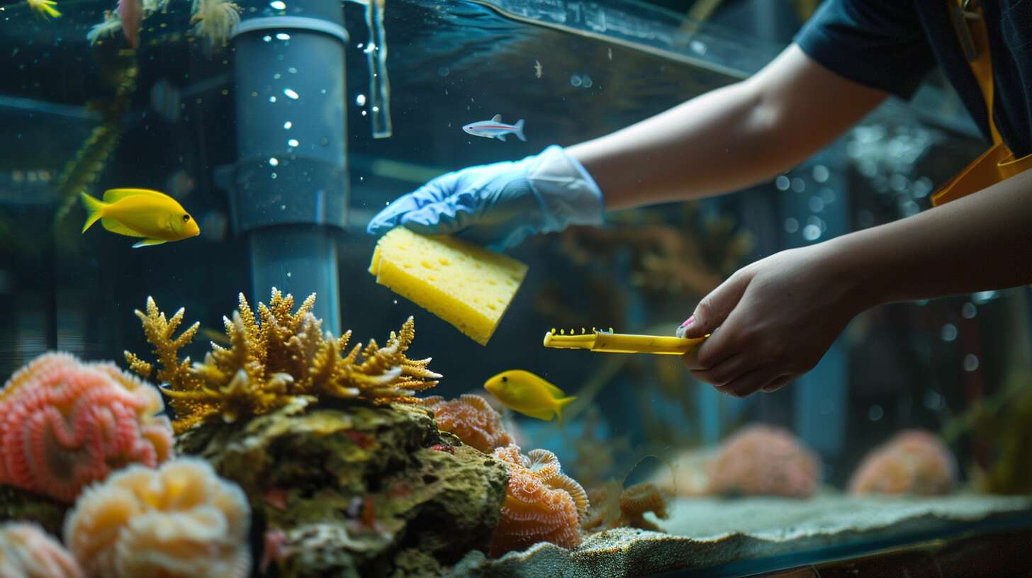 Les étapes clés pour un nettoyage efficace de l'aquarium