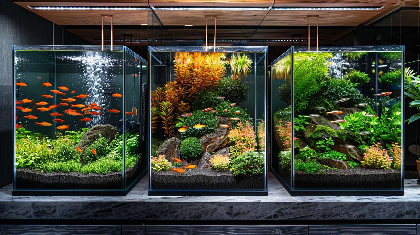Comprendre les différents types d'aquariums : biotope, communautaire ou spécifique