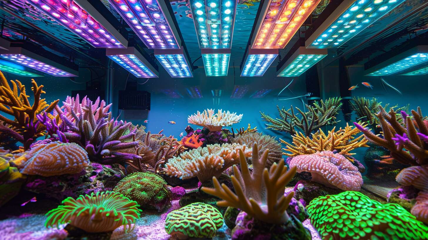 Installation et entretien de l'éclairage d'aquarium : meilleures pratiques