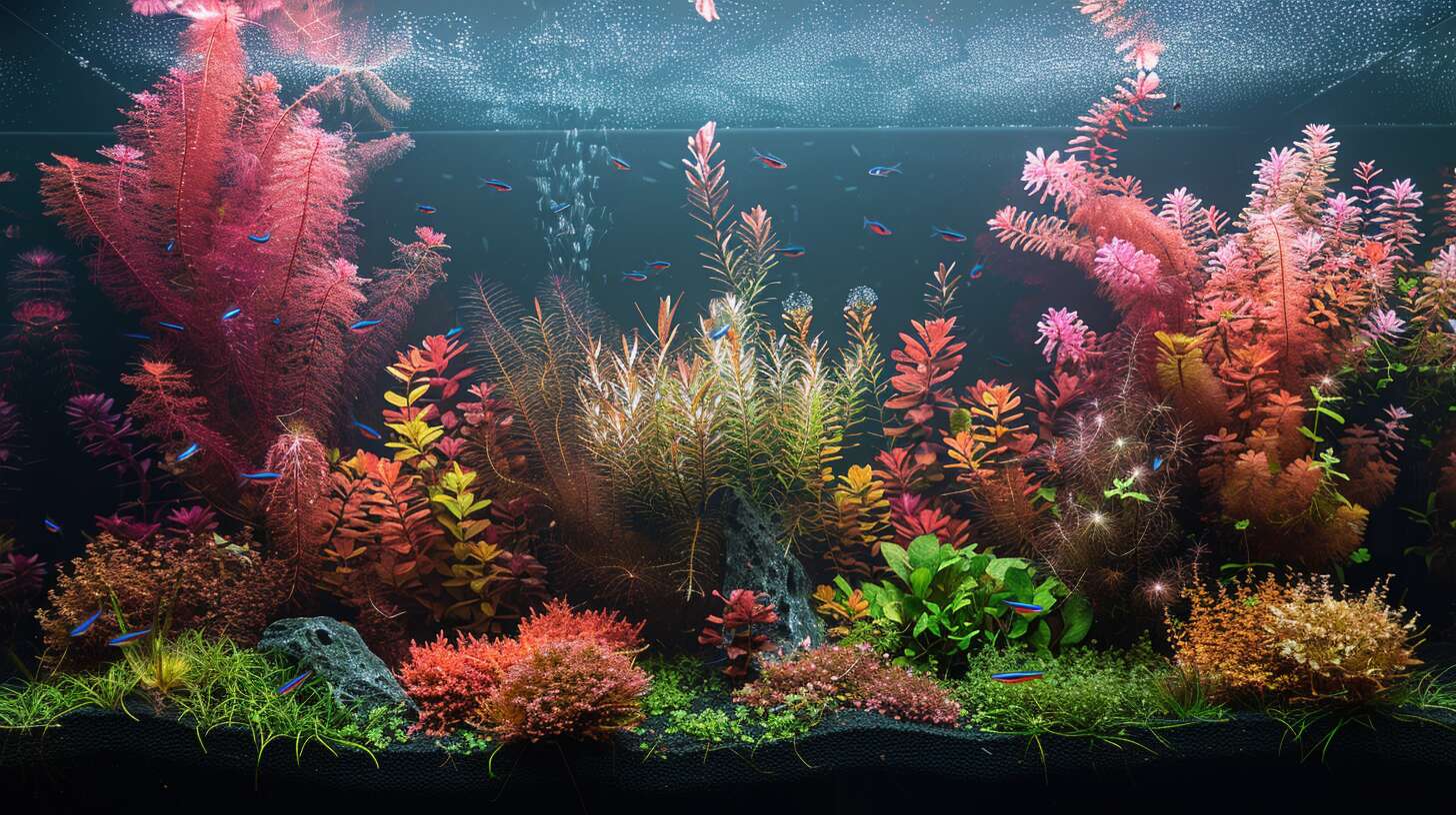 L'importance des plantes de type couvre-sol en aquariophilie