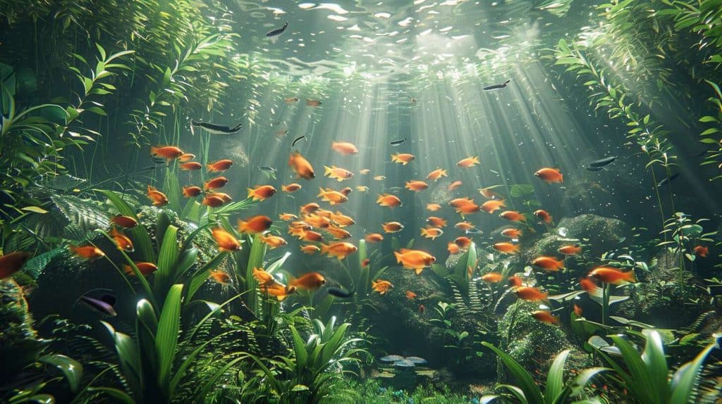 Biotopes en vogue : créer un aquarium amazonien authentique