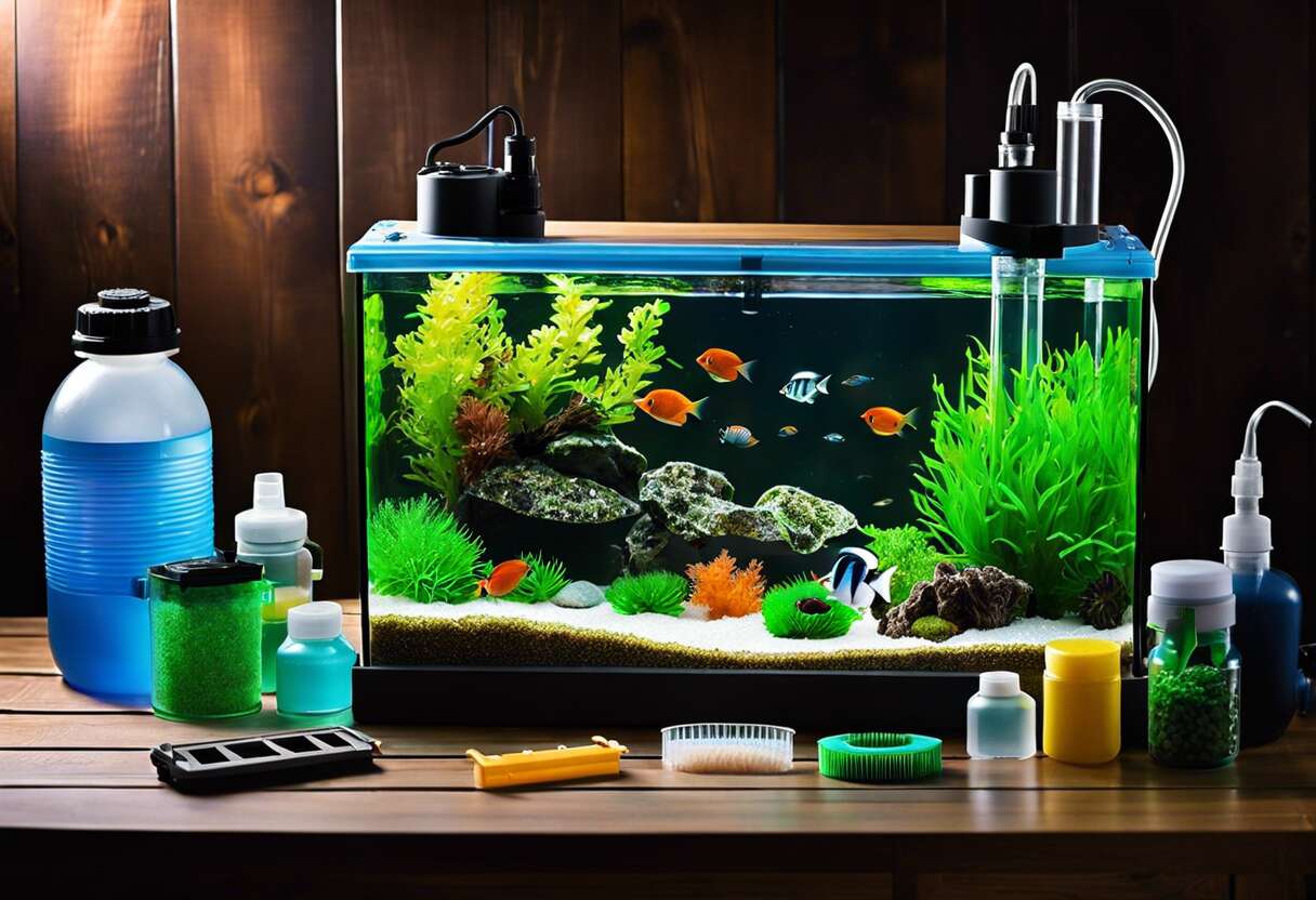 Choix du matériel adapté pour un aquarium d'eau salée
