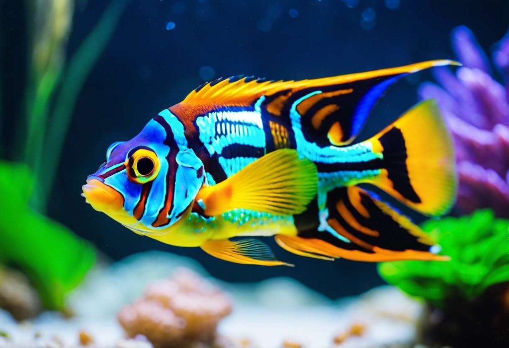 Mandarinfish : astuces pour une alimentation adaptée en aquarium