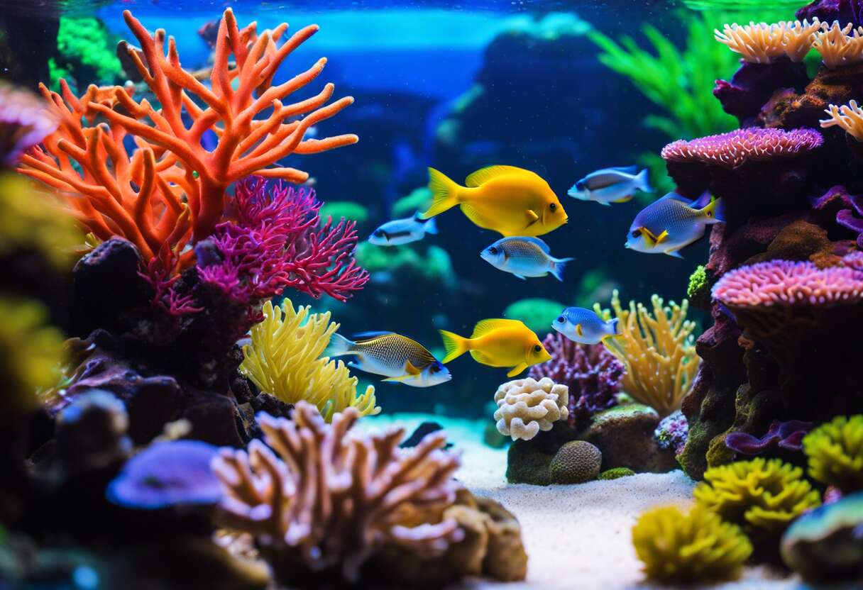 Aquascaping récifal : techniques et inspirations pour votre aquarium