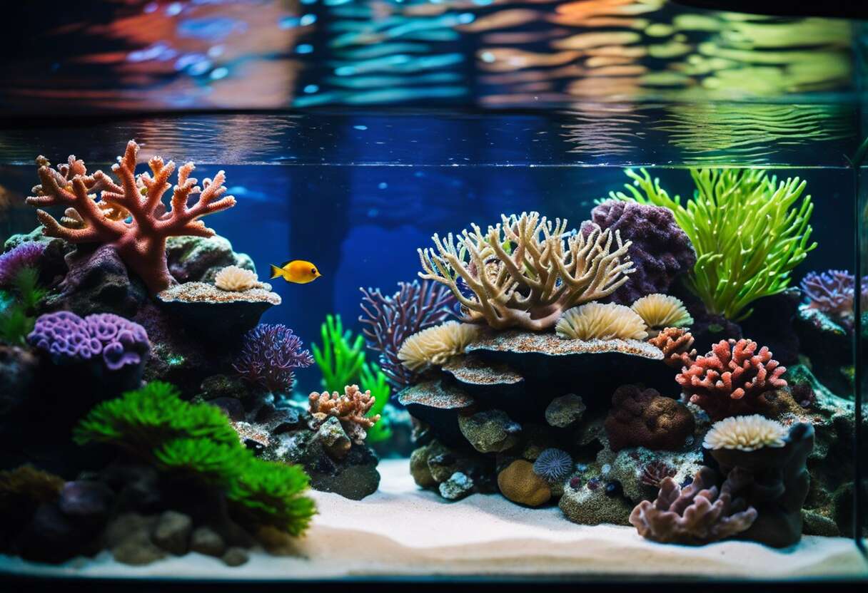 Créer un décor harmonieux : matériaux et disposition dans l'aquarium