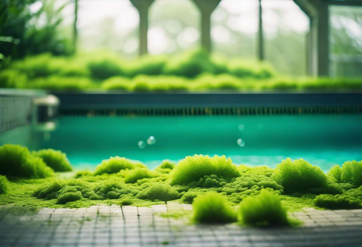 Les causes courantes de l'envahissement des algues dans les piscines