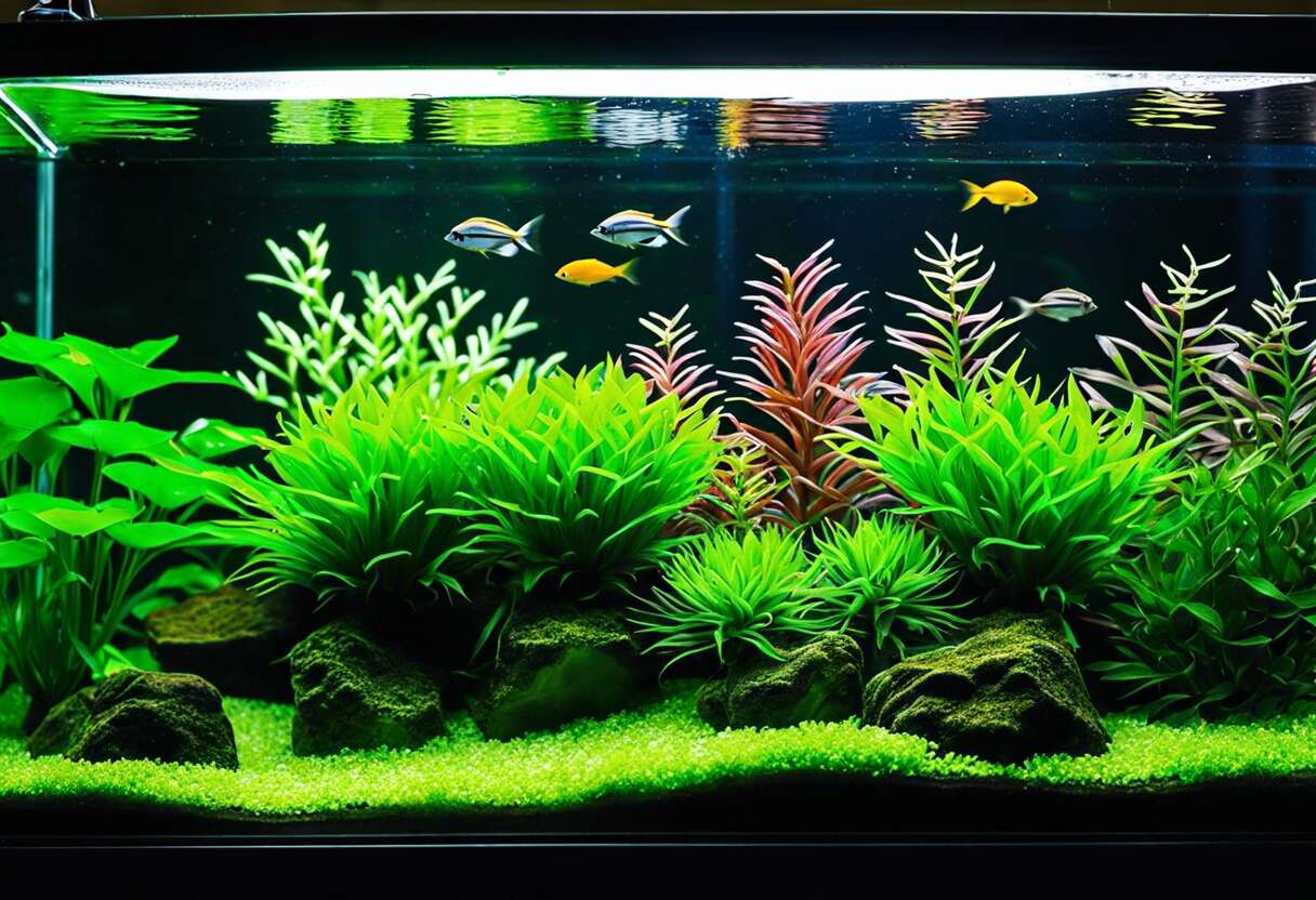 Comment disposer les plantes d'aquarium selon leurs besoins en lumière et leur taille