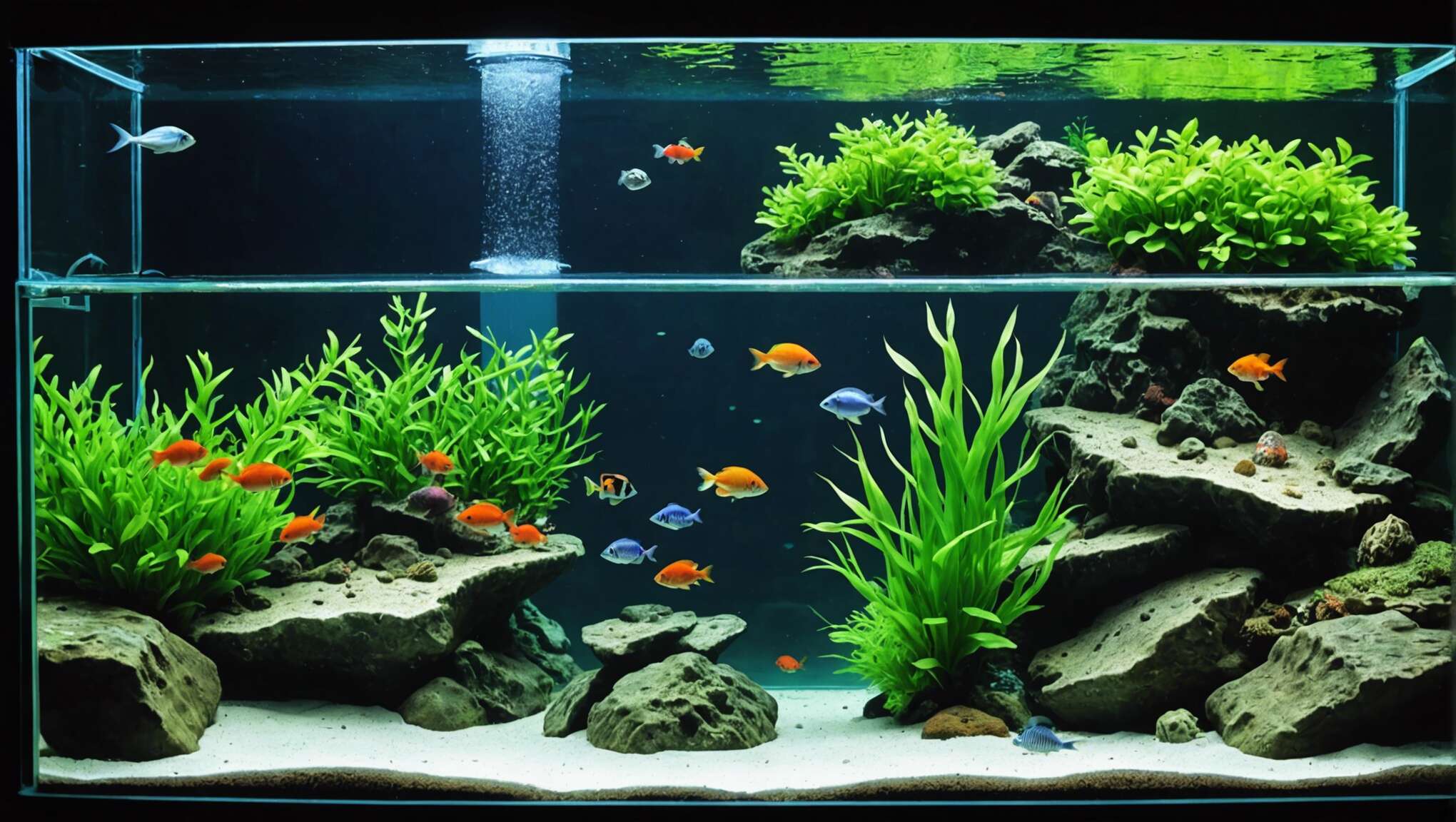 Peut-on envisager un aquarium sans changement d'eau ?