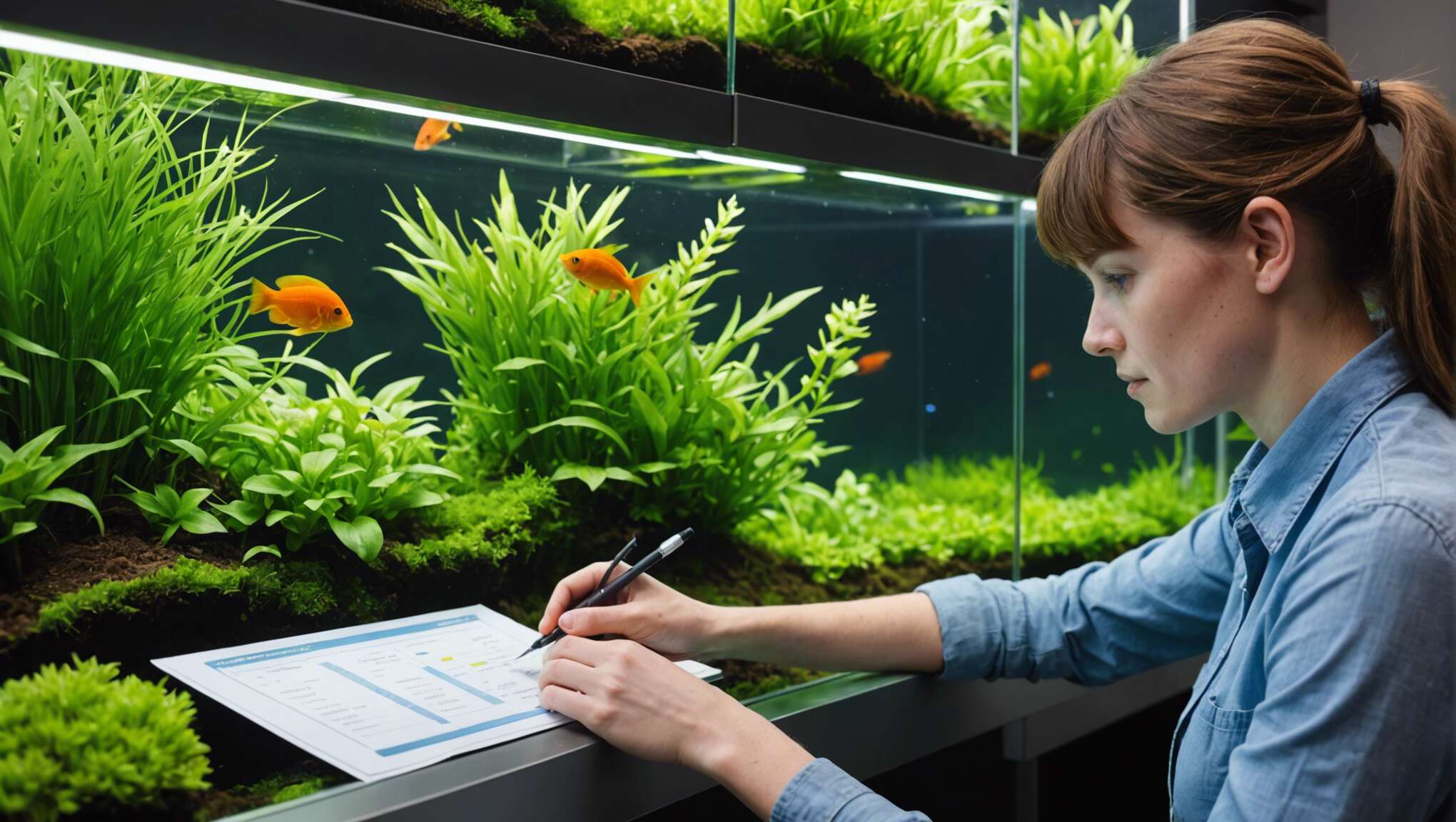 Identifier et traiter les carences nutritionnelles des plantes d'aquarium