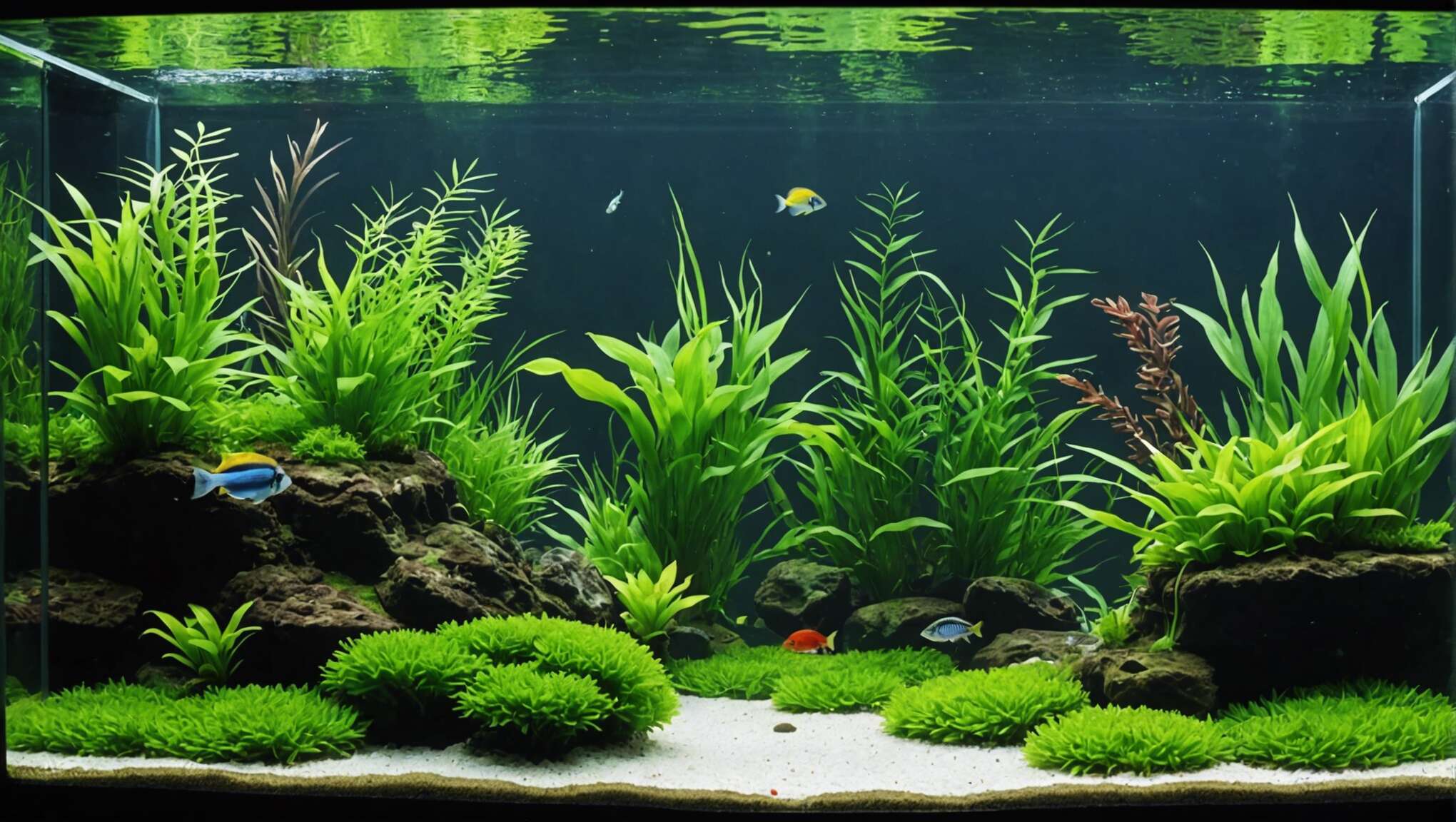 Lutte contre la prolifération des algues filamenteuses en aquarium