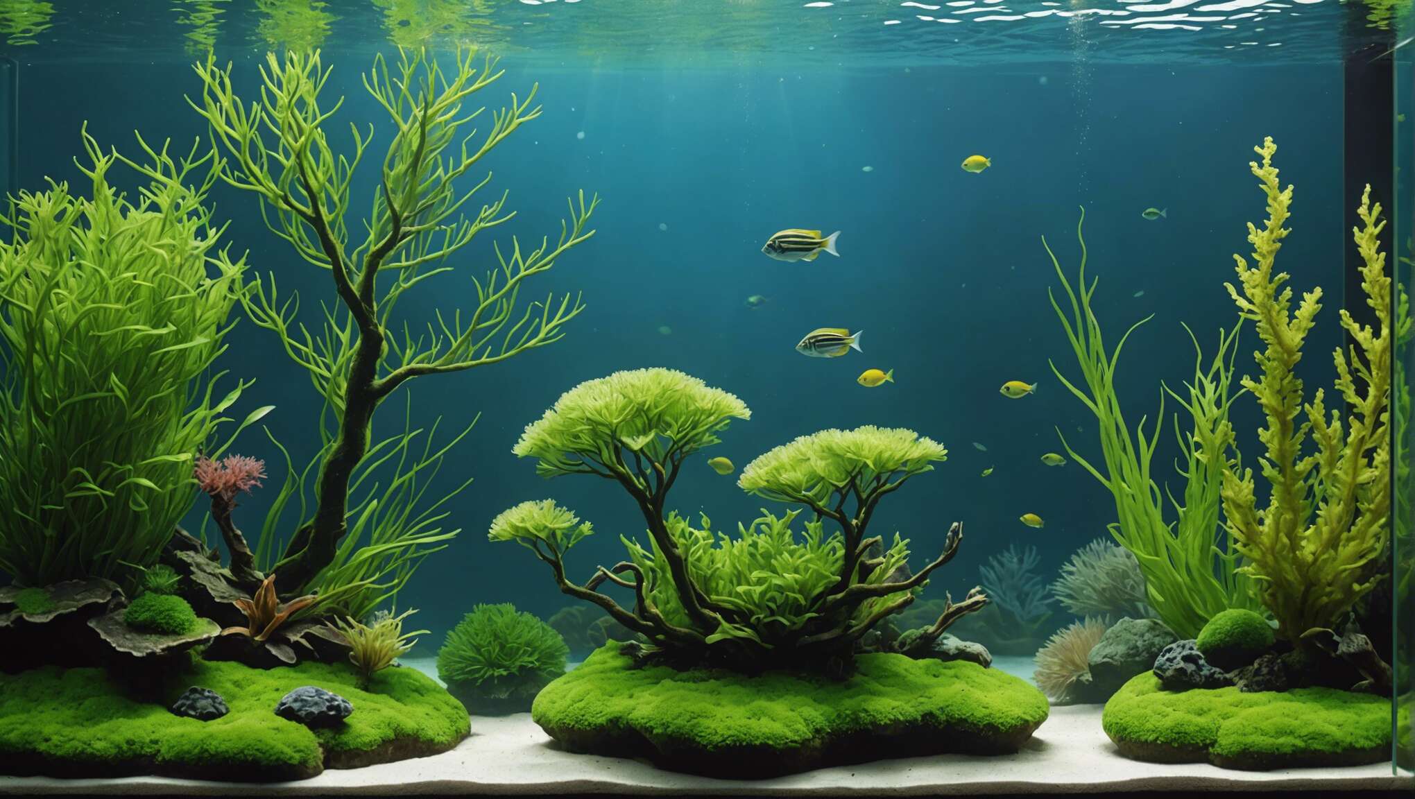 Identifier et comprendre les différents types d'algues en aquarium