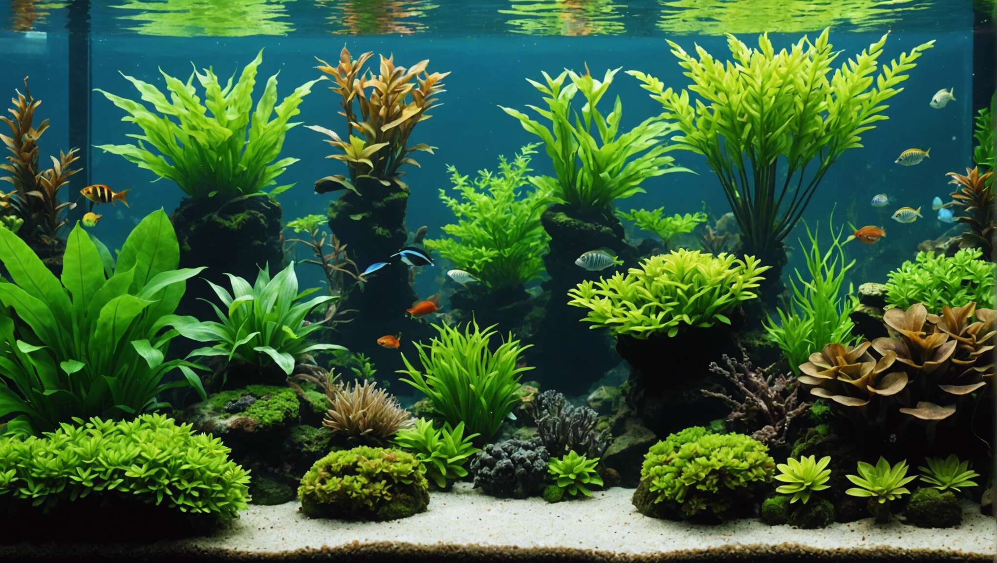 Le choix judicieux des plantes pour votre aquarium