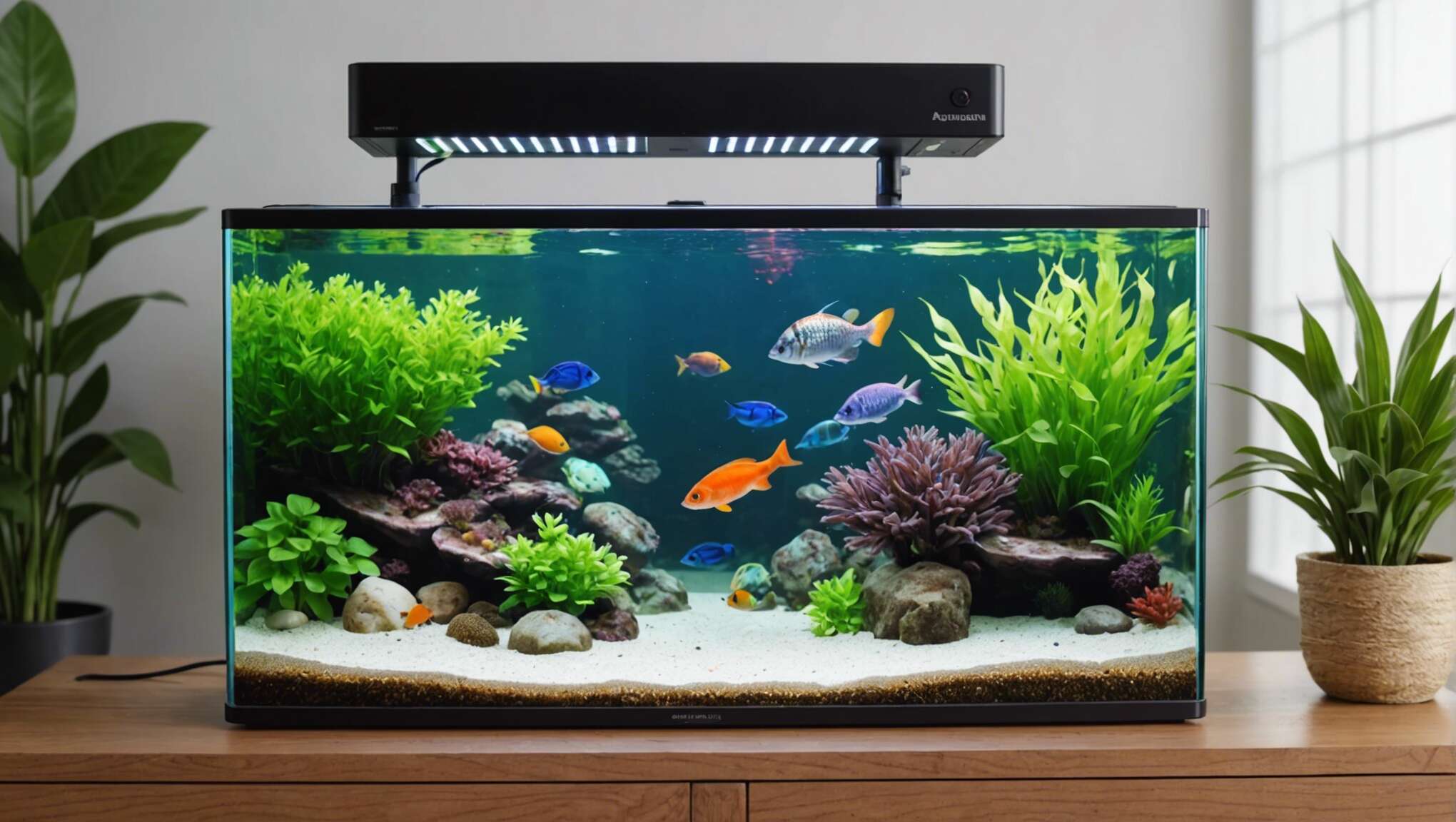 Installation facile : top des moniteurs plug-and-play pour votre aquarium