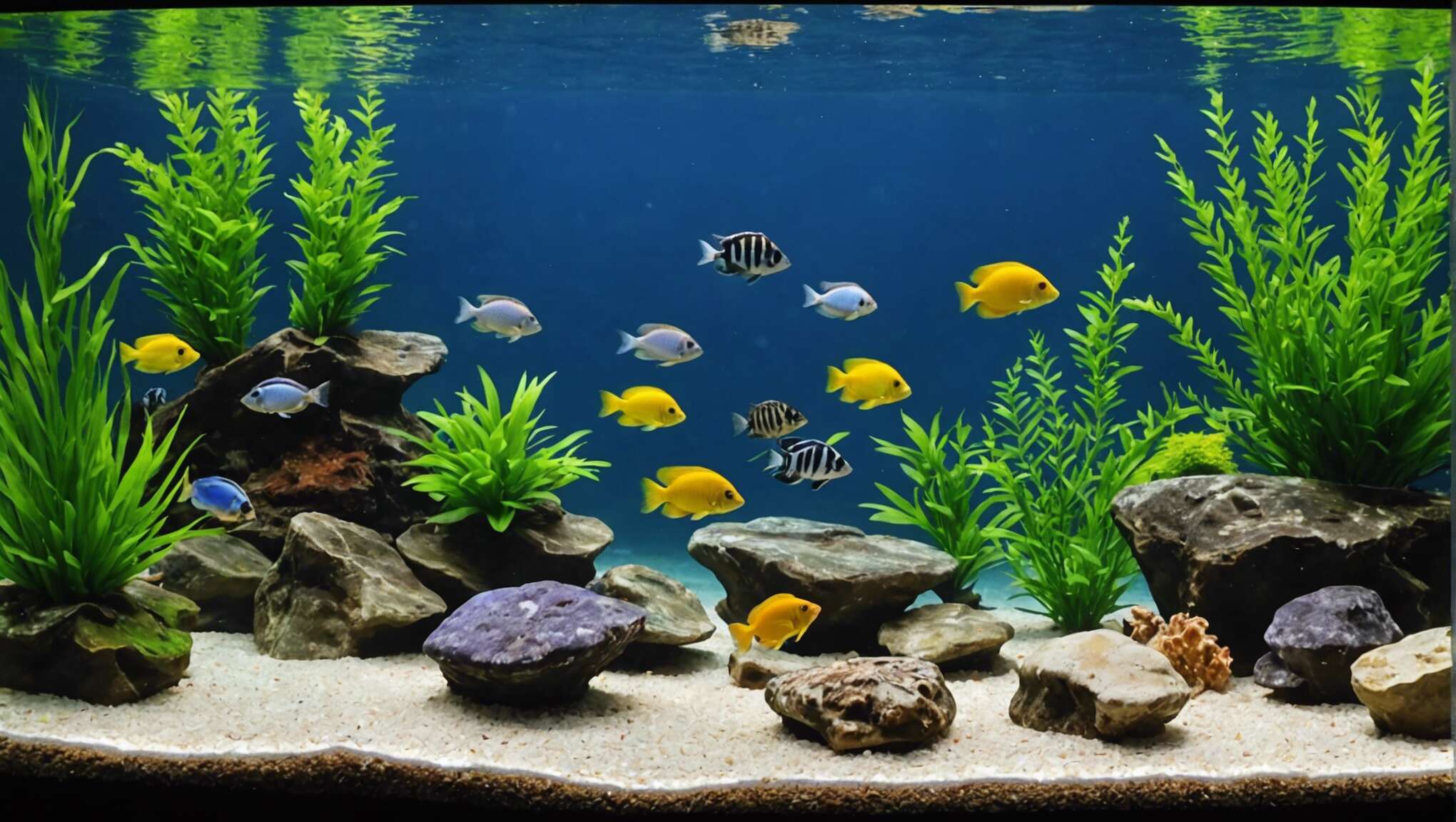 L'aménagement idéal de l'aquarium pour le bien-être des cichlidés