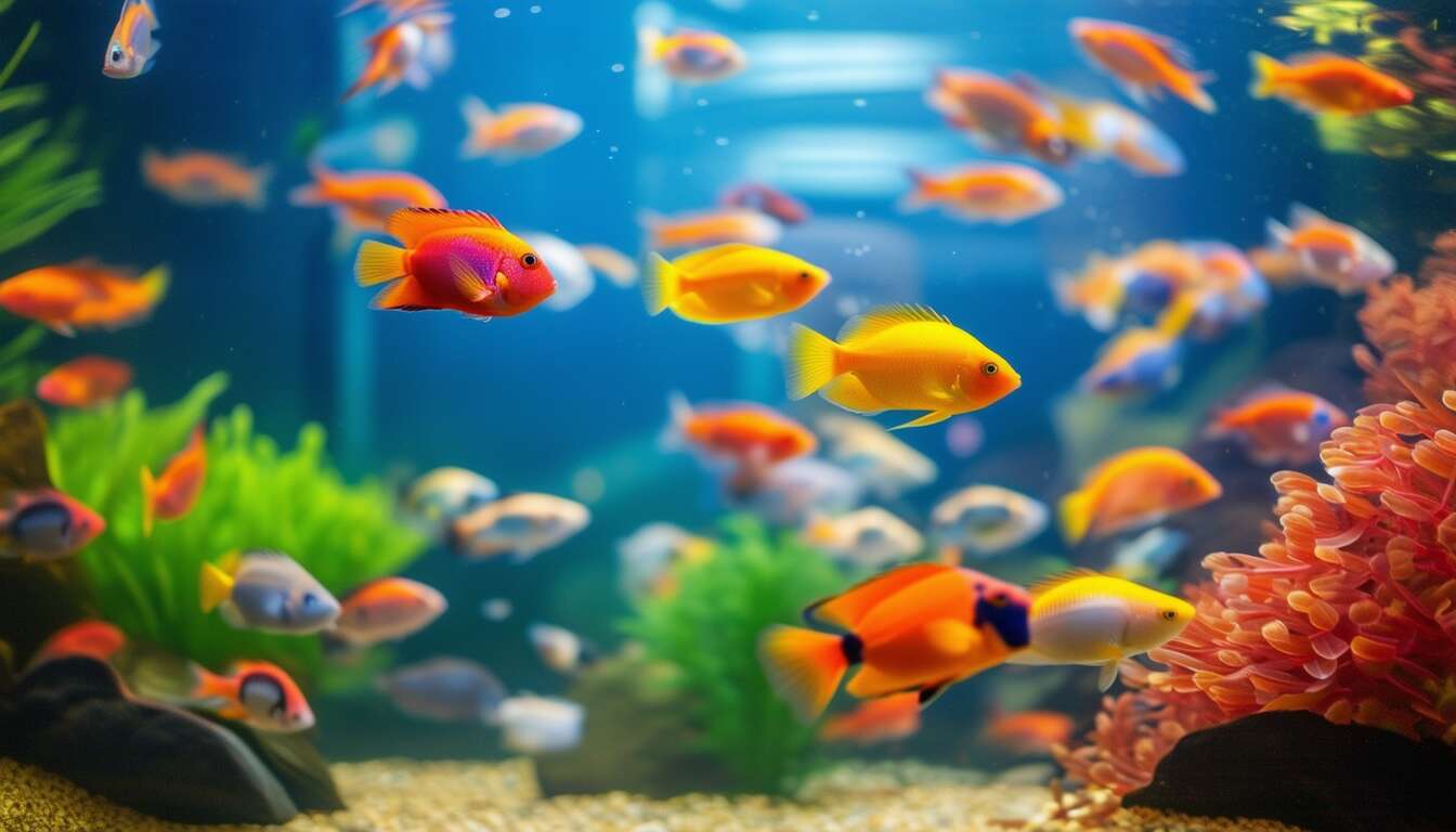 Fréquence des repas en aquarium : trouver le bon équilibre